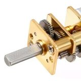 12V 200 Rpm Redüktörlü Mikro Dc Motor Ga12-N20 12Mm Metal Dişli D Şaftlı Kompakt Elektronik Mekanizma Ve Robotik Proje Sürücüsü