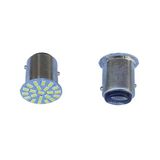 12V 21*5 Çift Duyu Şaşı Tırnak 22 Led Beyaz Çakar Ampül 1016 2 Li Set