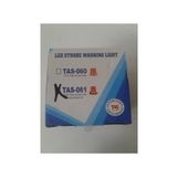 12V-24V KIRMIZI LEDLİ Çakar Flaş Tepe Lambası Mıknatıslı Çakmak Girişli
