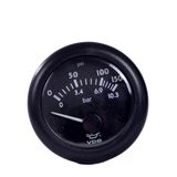 12V 24V Yağ Basınç Göstergesi Dizel Motorlar Yağ Basınç Göstergesi Boyutu 52Mm(24V)