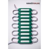 12V 2W Cob Modül LED | Parmak LED | Araç Altı & Oto Iç Aydınlatma | 10'lu Paket - Yeşil