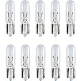 12V 2W Gösterge Kadran SL-3102 Dipsiz T5 Ampulü 10 Adet