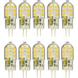 12V 3W Sarı Işık 3000K G4 Duylu LED Kapsül Ampul, 10 Adet - Altın