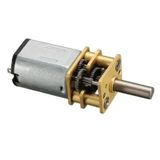 12V 4000 Rpm Redüktörlü Mikro DC Motor N20 12mm