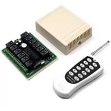 12v 433mhz 12 Kanallı Kablosuz Kumandalı Rf Alıcılı Röle Modülü Kutu Dahil
