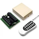 12v 433mhz 12 Kanallı Kablosuz Kumandalı Rf Alıcılı Röle Modülü Kutulu