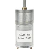 12V 5Rpm Jga25-370 Redüktörlü Dc Motor Metal Dişli Yüksek Tork Kuvvet 25Mm Robot Oyuncak Rc Araba Medikal Otomasyon