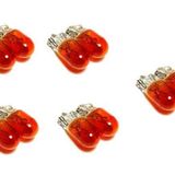 12V 5W Dipsiz T10 Turuncu Ampül 10 ADET