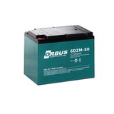 12V 80AH JEL ORBUS ELEKTRİKLİ BİSİKLET AKÜSÜ