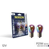 12V 93 Dıadem Ampul (P21w) Amber Ba15s 2Li