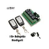 12v Adaptör 4 Kanal 12v Rf Kumanda Devresi Aç Kapa Kontrol Kartı