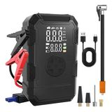12V Akü Takviye Cihazı Booster Hava Kompresörü Led Işık Powerbank