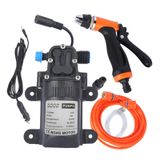 12V Araç Yıkama Pompası Kiti, Taşınabilir Araba Yıkama Seti, 100W 8L/Dakika Akış, Püskürtme Tabancası ve Hortum Dahil, Çok Amaçlı Temizlik Sistemi
