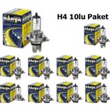 12V H4 55W HALOJEN AMPUL 10 ADET NARVA GERMANY