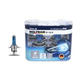 12V H4 Beyaz Işık Ampul Wolfram Sky Blue 5500K Takım - 2 Adet