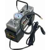 12V Lastik Şişirme Hava Kompresörü Metal Çift Pistonlu 150 Psi (Tamir Kitli)