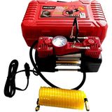 12V LASTİK ŞİŞİRME HAVA KOMPRESÖRÜ METAL ÇİFT PİSTONLU 150 psi