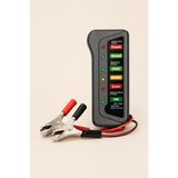 12V LED Akü ve Alternatör Test Cihazı Dijital Akü Voltaj Ölçer Şarj Sistemi Batarya Kontrol Test Cihazı
