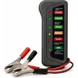 12V LED Akü ve Alternatör Test Cihazı Dijital Akü Voltaj Ölçer Şarj Sistemi Batarya Kontrol Test Cihazı