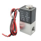 12v Solenoid Valf- 2 Konumlu 2 Yönlü Pnömatik Valf Vana -2v025-08