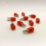 12V T10 W5W Dipsiz Park Gösterge Ampulü 10 Adet Turuncu Dipsiz P