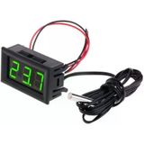 12V Termometre Su Geçirmez Sıcaklık Sensörü - Yeşil