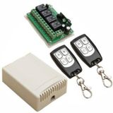 12V Trafo Rf Uzaktan Kumanda Devresi 4 Kanal Kepenk Garaj Kontrol