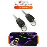 12V Uzaktan Kumandalı Açma Kapama Modülü Universal Araç Kontrol Sistemi Seti T-178