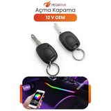 12V Uzaktan Kumandalı Açma Kapama Modülü Universal Araç Kontrol Sistemi Seti T-179