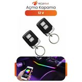 12V Uzaktan Kumandalı Açma Kapama Modülü Universal Araç Kontrol Sistemi Seti T-240