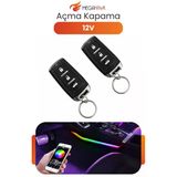 12V Uzaktan Kumandalı Açma Kapama Modülü Universal Araç Kontrol Sistemi Seti T-276