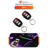 12V Uzaktan Kumandalı Açma Kapama Modülü Universal Araç Kontrol Sistemi Seti T-327