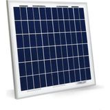 12W Watt Polikristal Güneş Paneli Lexron - Mavi