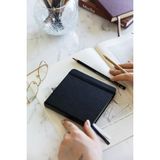 12X12 cm Sert Kapak 80 Yaprak 140 Gr. Eskiz Defteri - Sketch Book - Siyah