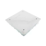 12X12 Siva Alti Plastik Kare Buat Kapaksiz