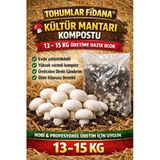13-15 Kg Kültür Mantarı Kompostu Üreticiden Tüketiciye Activatörlü + 4 Sayfa Ekim Kılavuzu