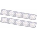 13.56 Mhz Nfc Etiket - ISO14443A, Ntag 213, 25 mm - 10 Adet - 41 Delft Blue