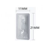 13.56 Mhz Ntag213 Nfc Rfid Etiket Transparan Manyetik Sticker Proximity Göstergeç