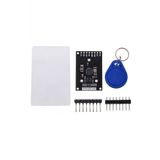 13.56Mhz RFID Okuyucu Modül+Kart+Anahtarlık Mini NFC Manyetik Kart Etiket Okuyucu Personel Takip
