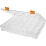 13 Bölmeli Organizer Kutu - Ayarlanabilir Bölmeli Şeffaf Saklama Ve Düzenleme Kutusu, Takı, Boncuk, Vida, Hobi Ve Küçük Parçalar İçin Kapaklı Organizer