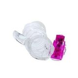 13 cm Titreşimli Klitoris Uyarıcılı Penis Kılıfı - B1093