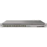 13 Gigabit Ethernet Bağlantı Noktalı, 1 GB Ram ve 1u Raf Tipi Kasalı Mikrotik RB1100AHX4 Router