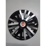 13 Inç Fiat Jant Kapağı Gri Renkli 4 Adet Amblem 3911g6fiat