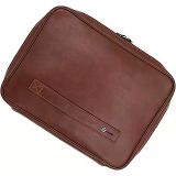 13 İnç Körüklü Fermuarlı Organizer Çanta, Su Geçirmez 1. Sınıf Suni Deri, Koruyucu Pedli Laptop & Evrak Çantası (35.5 × 26 × 5 Cm)