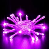 13 Metre Mor Ultra Canlı Net Isık Mor Led Isık Sabıt Yanar Mor Fıslı 220Volt Mor Yılbası Agacı Isıgı