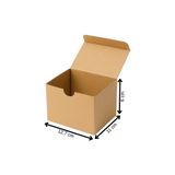 13 x 11 x 6 Ölçülerinde 50 Adet Kalıplı E Ticaret ve Kargo Kutusu