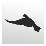130 cm Güvercin Folyo Sticker