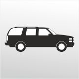 130 cm Jeep Folyo Sticker