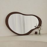130 x 80 cm Dekoratif Tasarım Ahşap Konsol Üstü Duvar Aynası - Pinterest Duvar Dekor Aynası - 48
