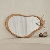 130 x 80 cm Dekoratif Tasarım Ahşap Konsol Üstü Duvar Aynası - Pinterest Duvar Dekor Aynası - 49